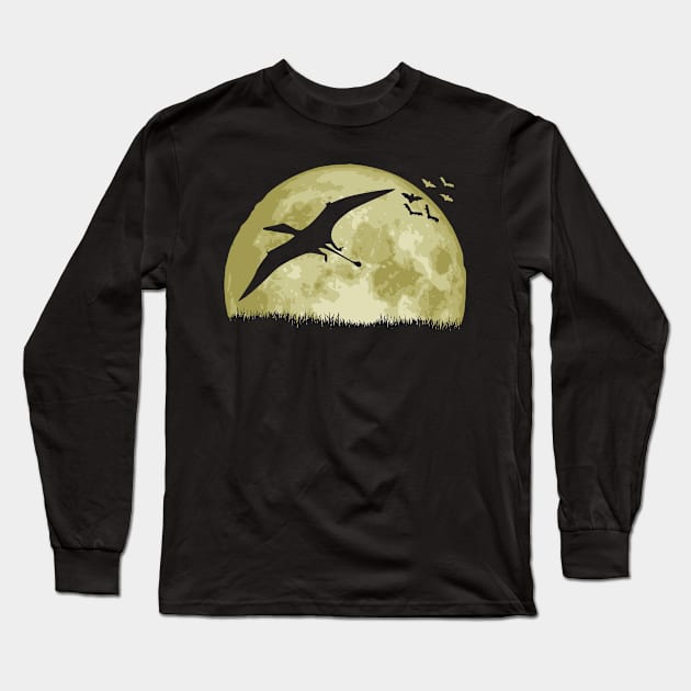 Pterodactyl Long Sleeve T-Shirt by Nerd_art